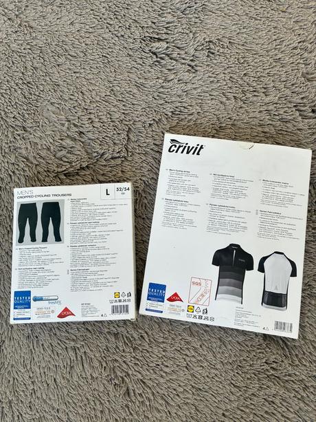 Crivit cyklistické oblečenie, crivit,l
