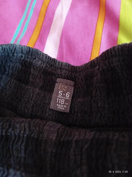 3 suknicky zara, hm, pepco, 104–116