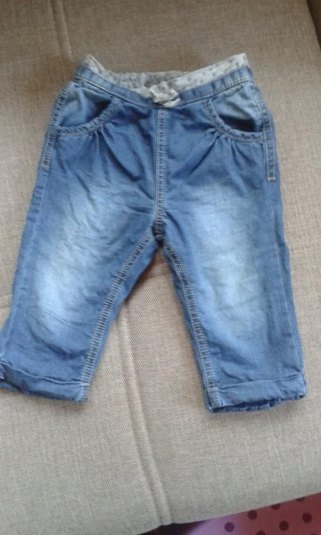 Pohodlné podšité rifličky, f&f,74