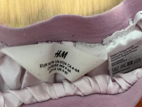 Dúhová sukňa, h&m,110