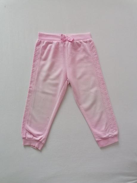 Teplaky ruzove, baby,98