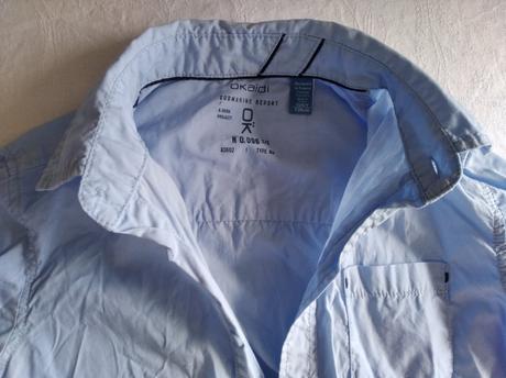 Svetlomodrá košeľa - veľ. 138 / 140, 140