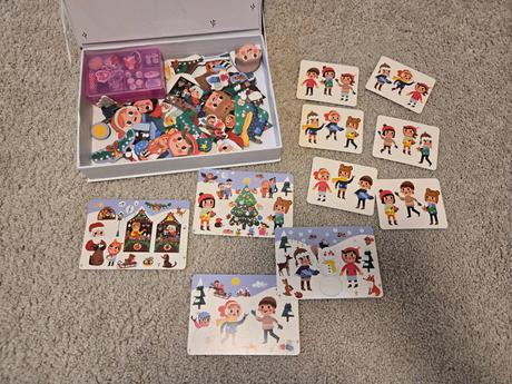 Magnetická kniha vianoce,