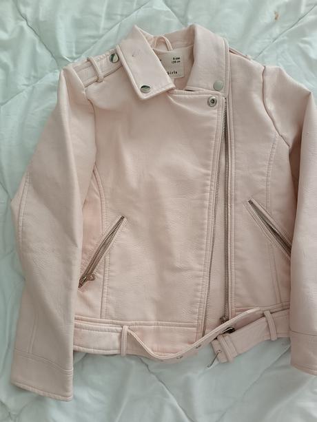 Kožená bundička, zara,128
