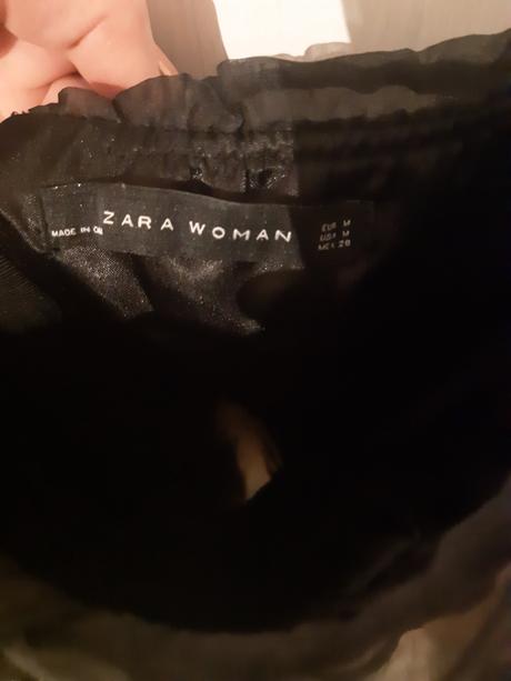 Zara organzove slavnostne saty nad kolena, zara,m