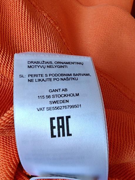 Gant originál ikonicka dámska mikina, gant,m