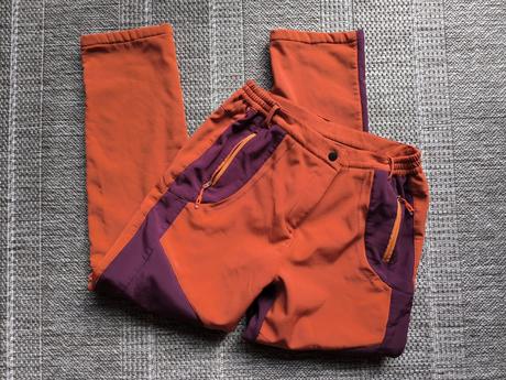 Zateplené softshellové nohavice windstopper, l