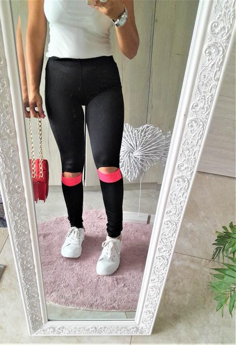 Legíny s otvormi na kolenách-s/m, s