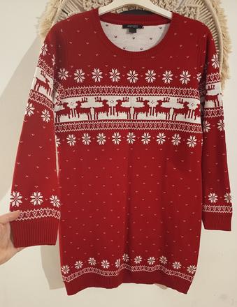 Dlhý vianočný sveter, esmara,m