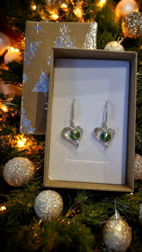 Srdiečkový set, swarovski