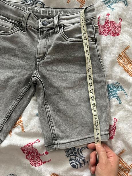 Chlapčenské rifľové kraťasy, c&a,134