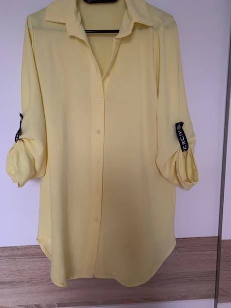 Košeľové šaty, s