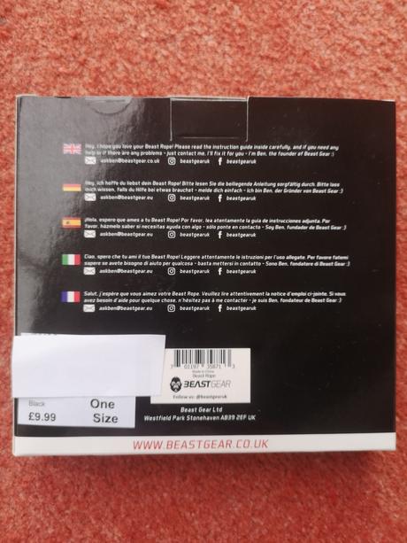 Švihadlo beast rope,