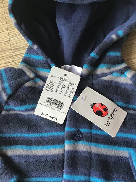 Flisova mikinka /d2, ladybird,68