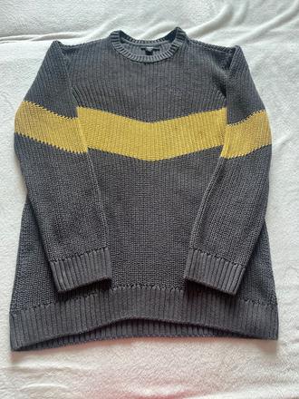 Cvernový sveter mavi, l