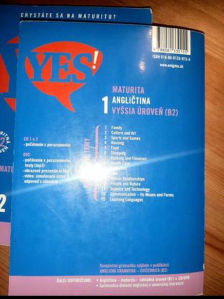 Priprava na maturitu z anglictiny - yes, 2 diely, 
