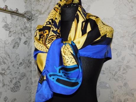 Art collection kvalitná luxusna hodvabna šatka, xl