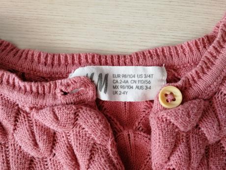 Svetrík, h&m,98