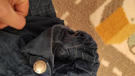 Bavlnene šortky s nastavitelnou gumickou v. 104, lupilu,104