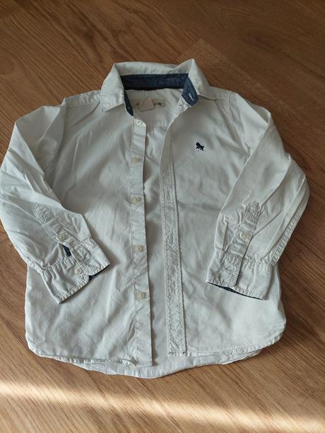 Biela hm košielka 116, h&m,116