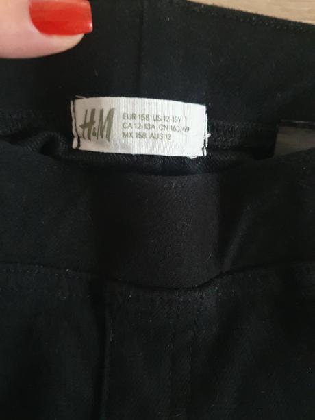 Nohavice, h&m,158