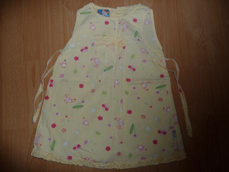 Jednoduché zásterové letné šatočky, 98