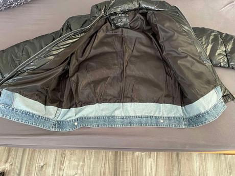 Damska bunda a riflovkou, 44