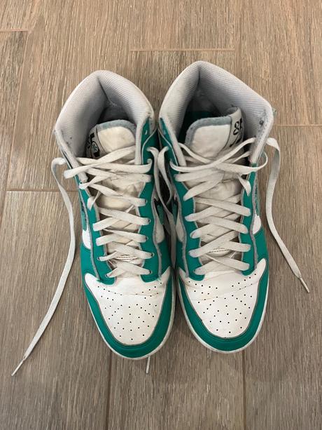 Nike dunk biela zelená č. 43, nike,43