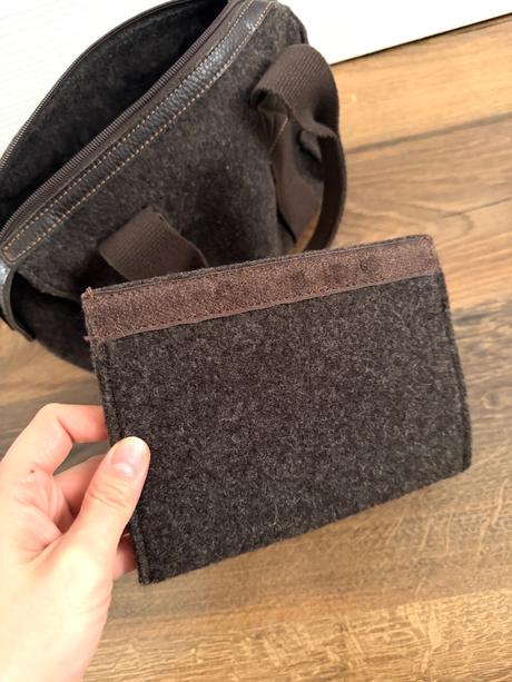 Vlnená kabelka od talianskej značky bonfanti, 