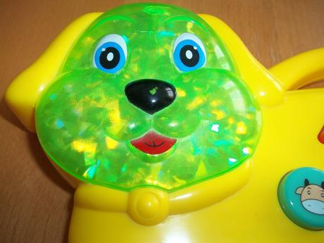 Hrací psík - zvuky, melódie, slová -anglický jazyk, 