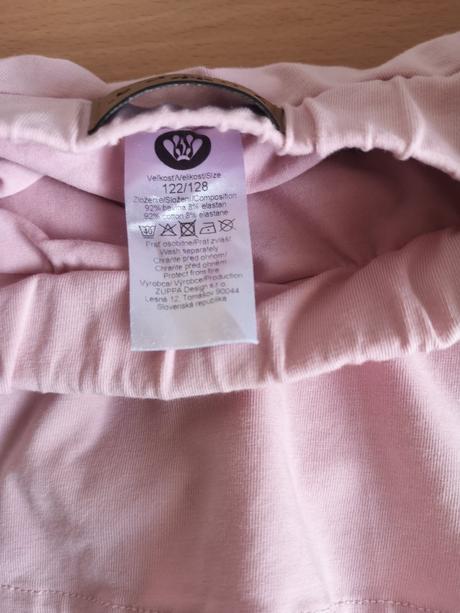 3/4-vé legíny s kankánovou sukňou zn. zuppa, 122