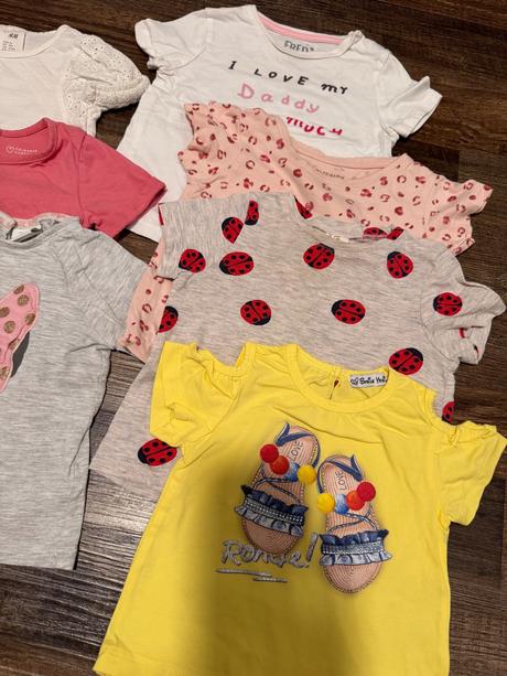 7x dievcenske tricko, h&m,74