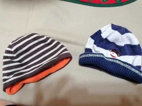 2 teplucke ciapky pre 6-12mesiacov, next,68