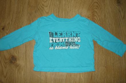 Tričká s dlhým rukávom -80, 80