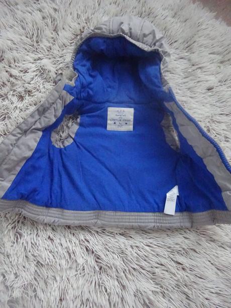 Sivá vesta - zateplená, f&f,74