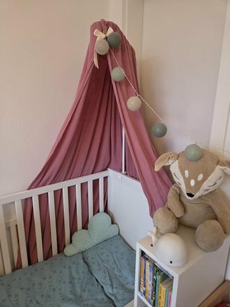 Detská postieľka sundvik ikea, šírka (cm): 65,dĺžka (cm): 120