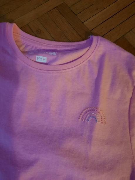 Dievčenské tričko, f&f,140