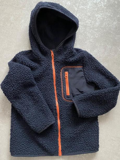 Chlapčenská flaušová bundička lupilu veľ. 110/116, lupilu,116