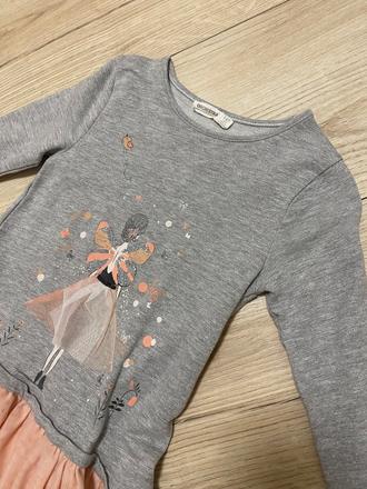 Saty s dlhym rukavom 2ks zn. h&m, h&m,128