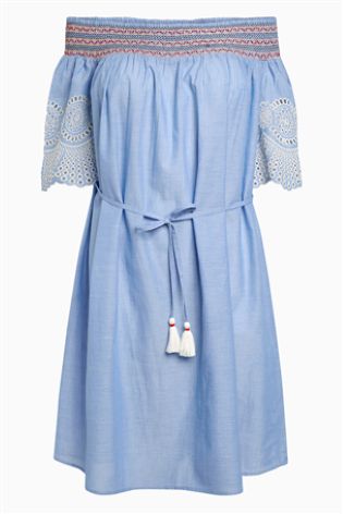 Vyšívané letné šaty, next,40 / l