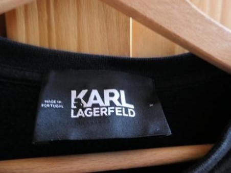 Karl lagerfeld luxusna damska mikina m, m