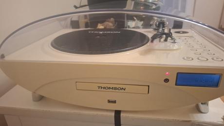 Cd prehravac, radio, usb, gramofón thomson, 