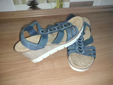 Damske sandale rieker, rieker,41