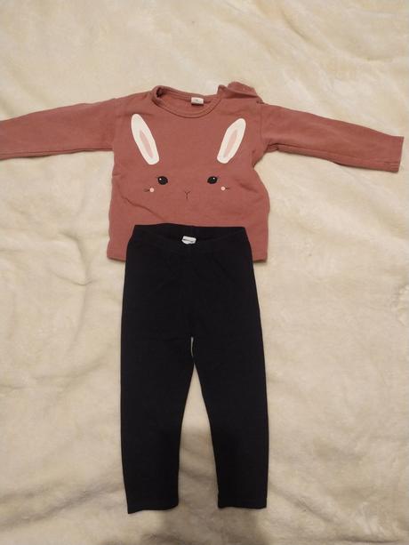 Mikina s legínami, h&m,92