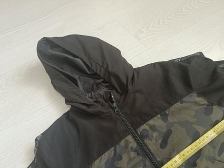Prechodná olivovo čierna bunda na zips, fox & bunny,122