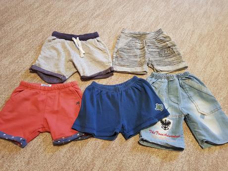 Kraťasy na doma 5 ks, 92