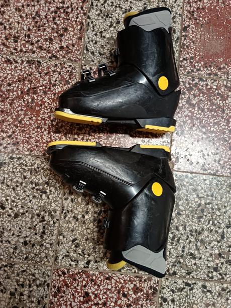 Lyže orion a lyžiarky tecno pro, 120-129 cm