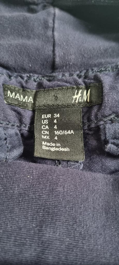 Tehotenské nohavice, h&m,xs