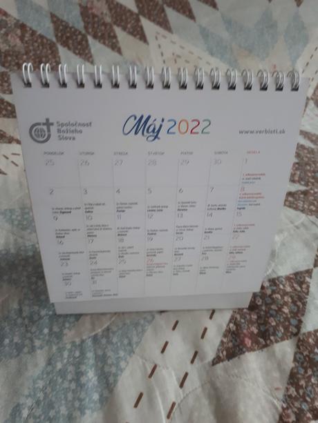 Kalendar 2022 stolovy svd misijny,