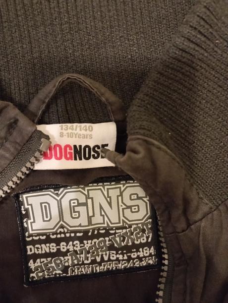 Frajerská značková bunda dognose, veľkosť 134, dognose,134